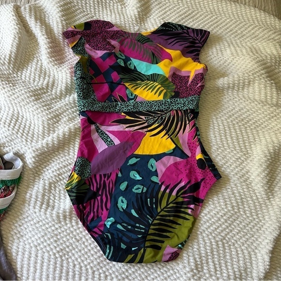 Blue Rod Beattie Jungle Book Cap Sleeve One Piece Swimsuit - Picture 9 of 10